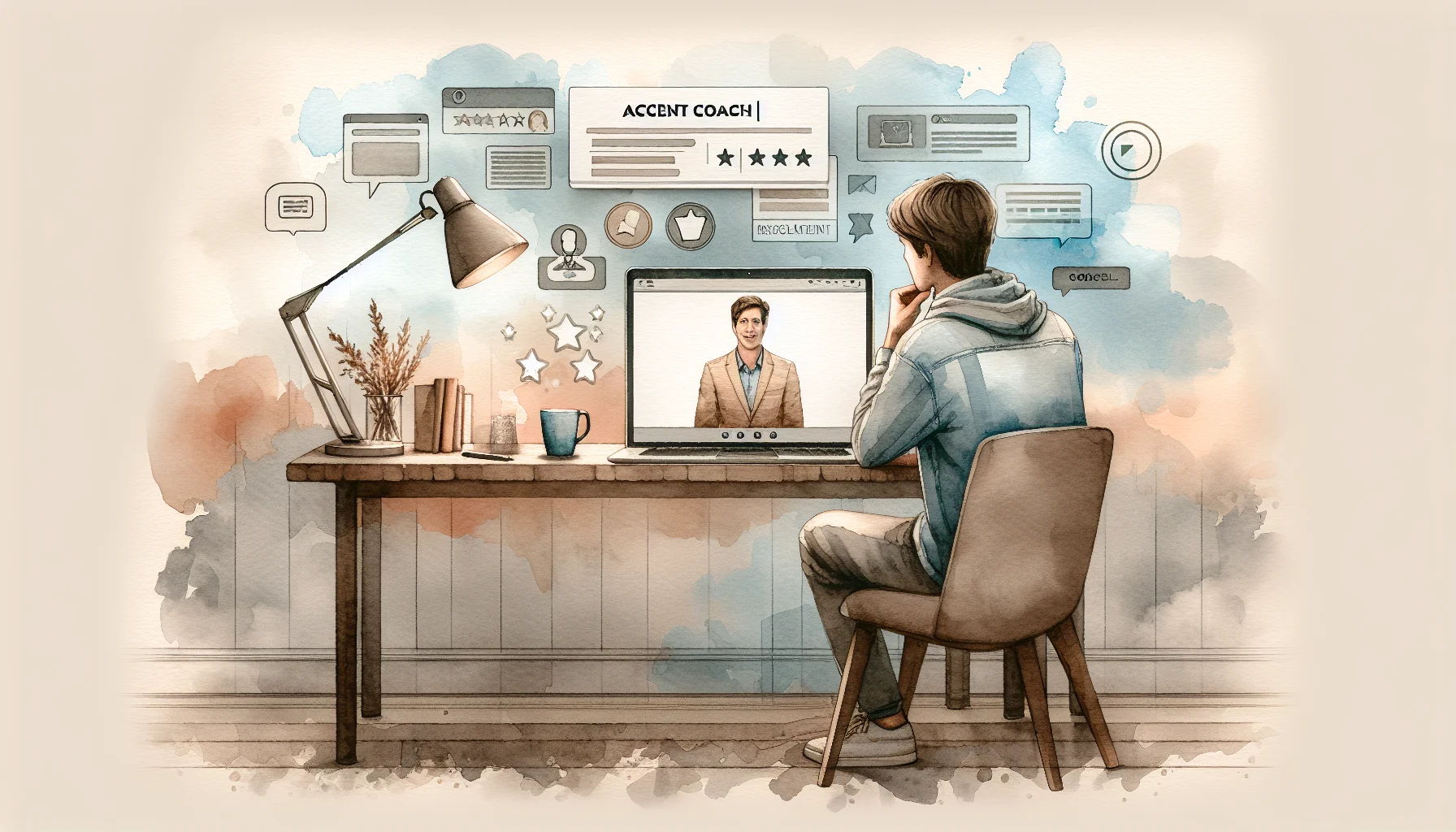 how much does an online accent coach cost?