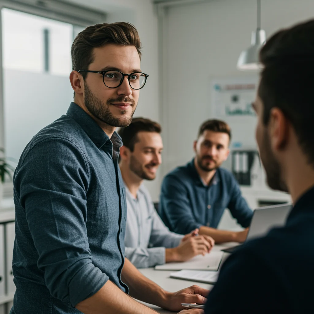 A candid portrait of a nurse talking to her patient