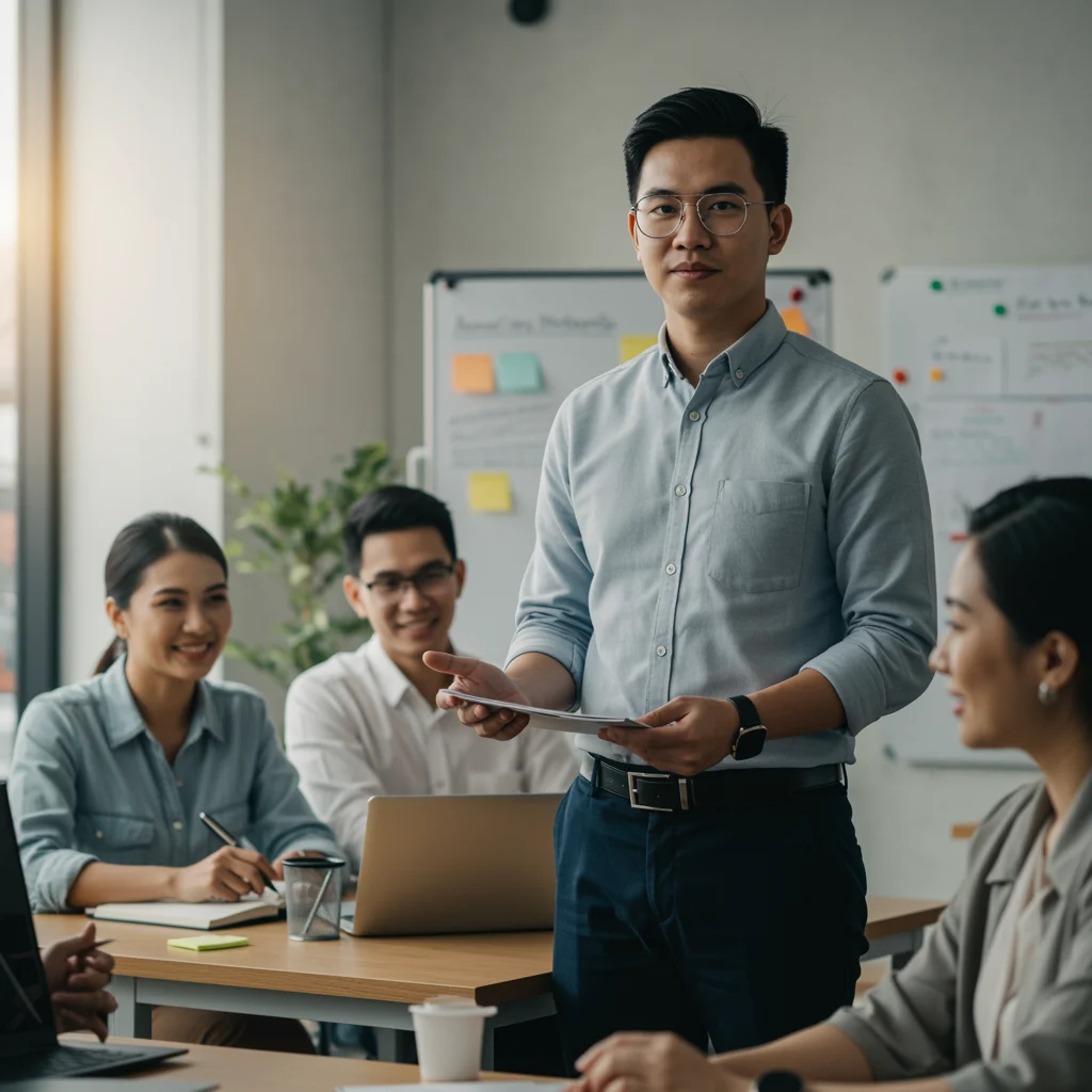 A candid portrait of a nurse talking to her patient