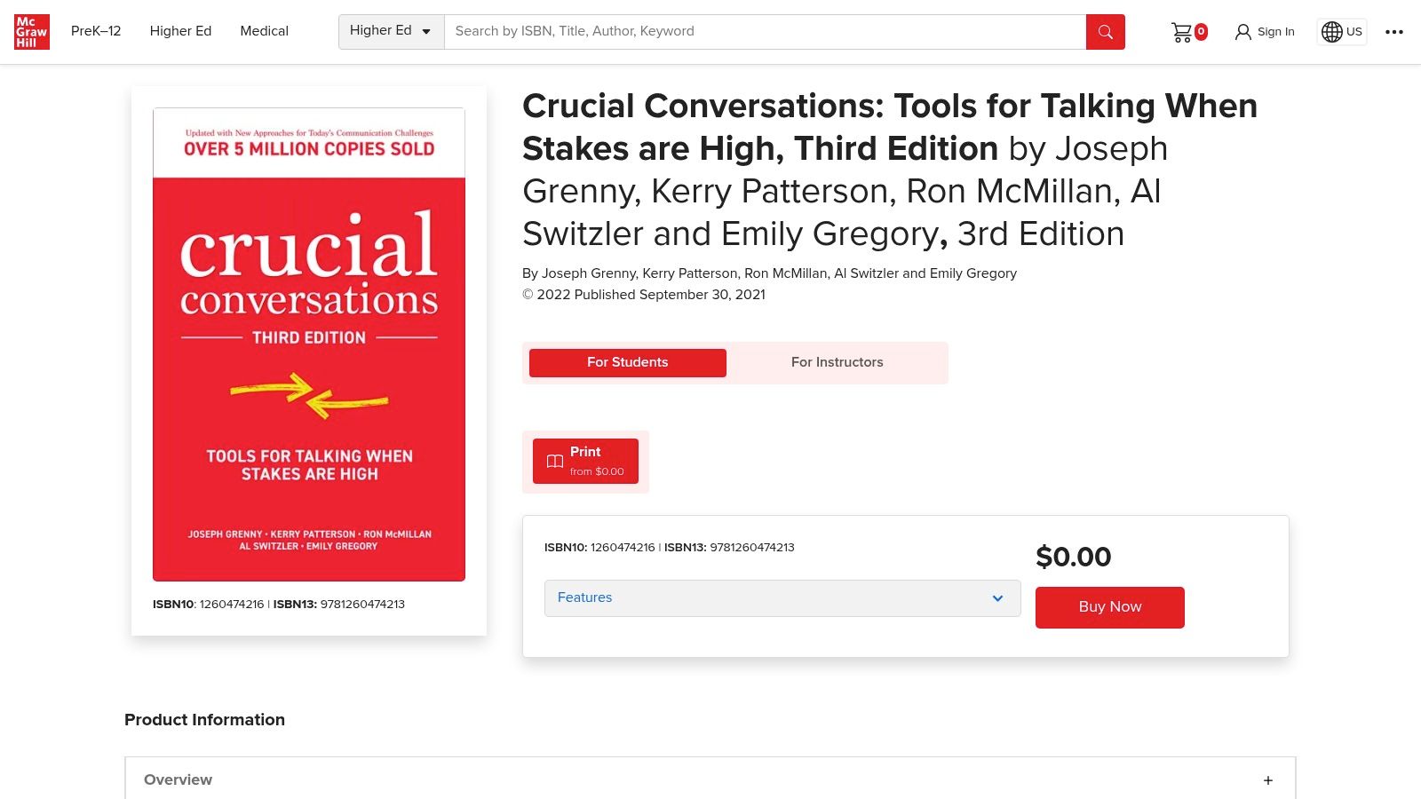 Crucial Conversations: Tools for Talking When Stakes Are High (3rd Edition)